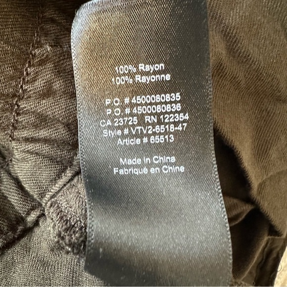 ARITZIA-AZURE Skies “Los Feliz Joggers” In Dark Olive (Size: Medium) - Picture 11 of 12